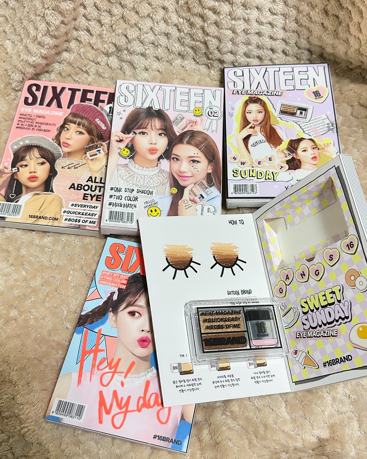 16 EYE MAGAZINE/16BRAND/アイシャドウパレットを使ったクチコミ(3枚目)