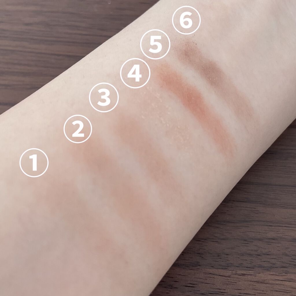 アイカラーパレット/heme/アイシャドウパレットを使ったクチコミ（3枚目）