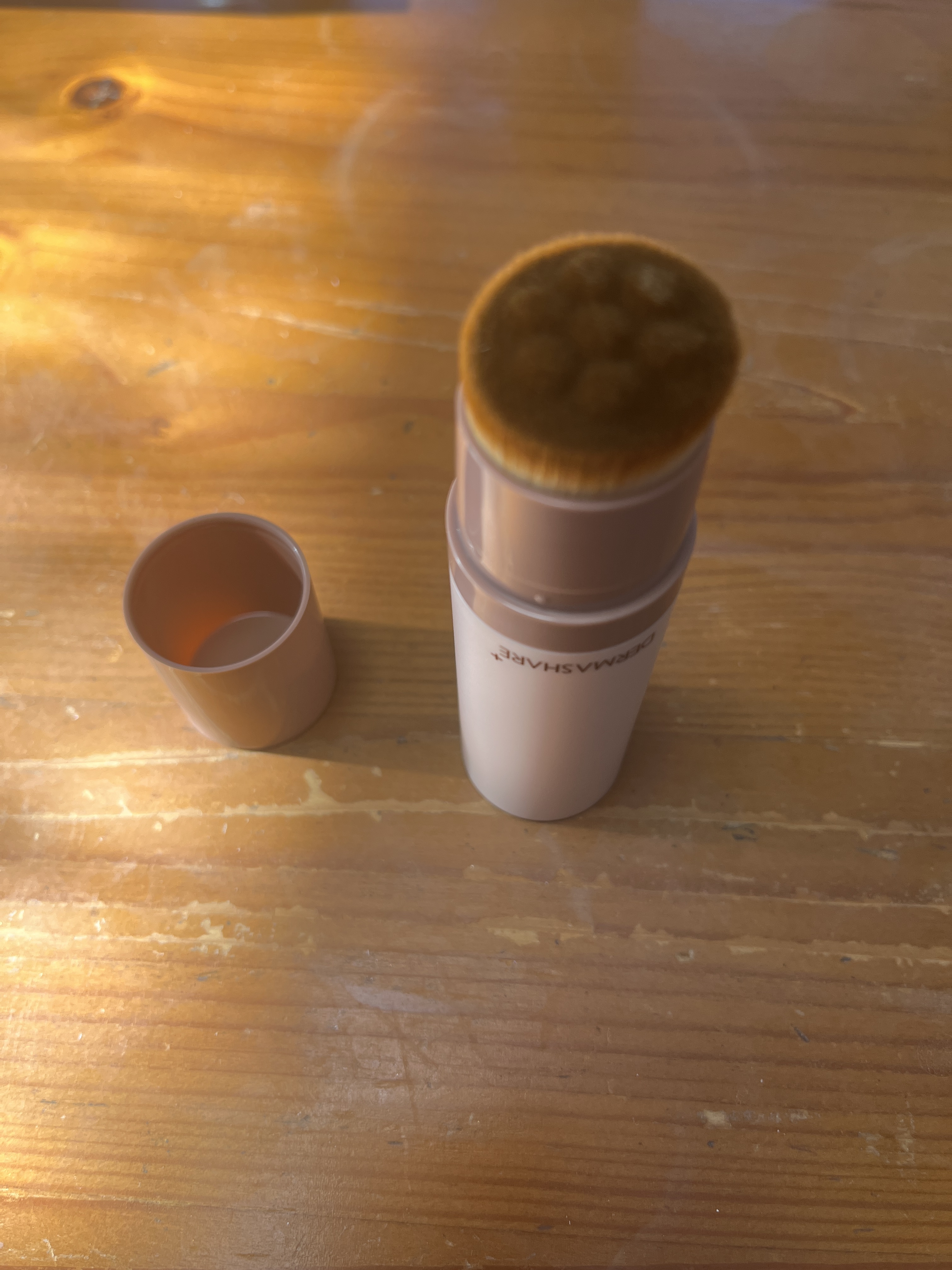 ヴィーガンナチュラルカバースティックファンデーション/DERMASHARE/その他ファンデーションを使ったクチコミ（3枚目）