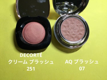 クリーム ブラッシュ/DECORTÉ/ジェル・クリームチークを使ったクチコミ（3枚目）