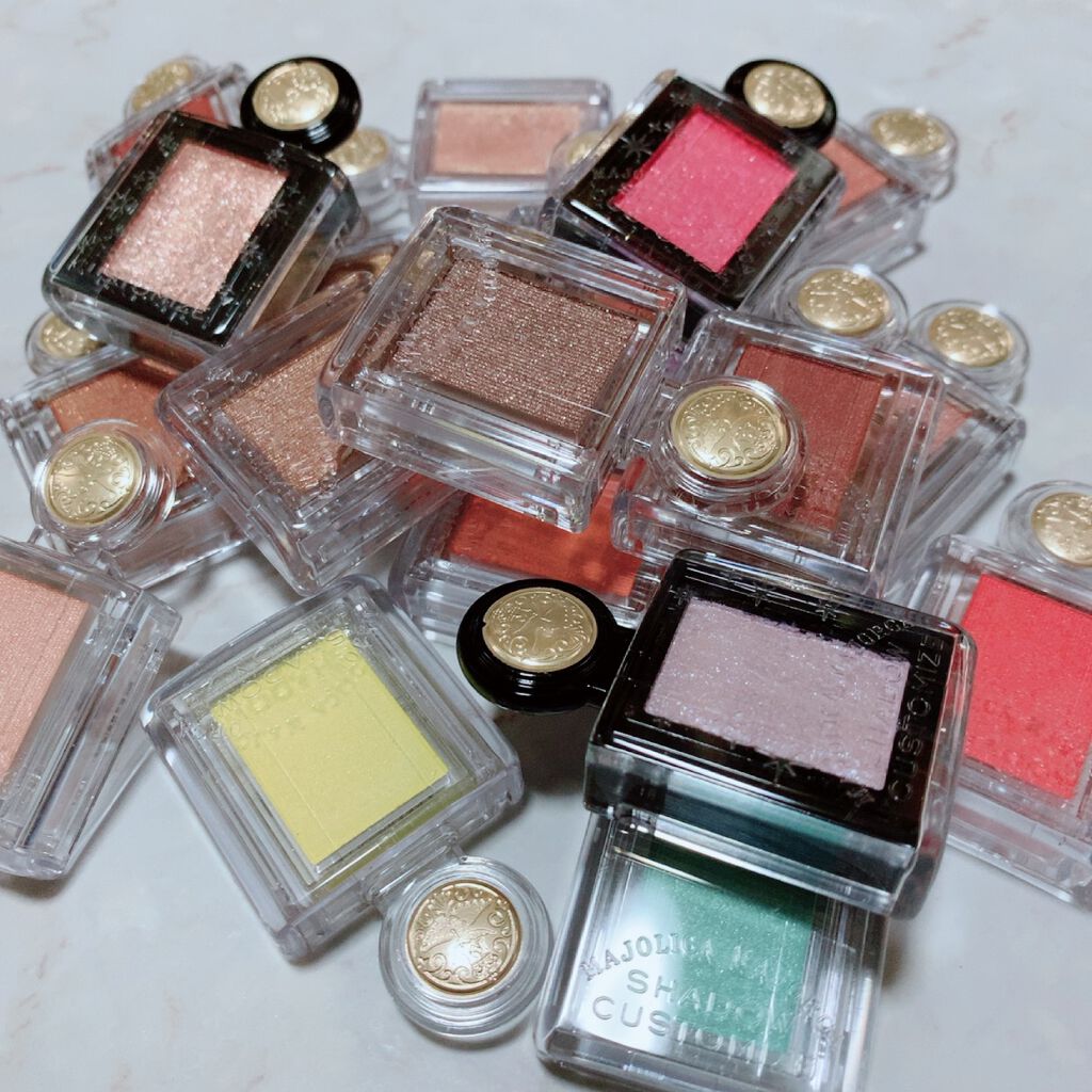 シャドーカスタマイズ/MAJOLICA MAJORCA/単色アイシャドウを使ったクチコミ（1枚目）