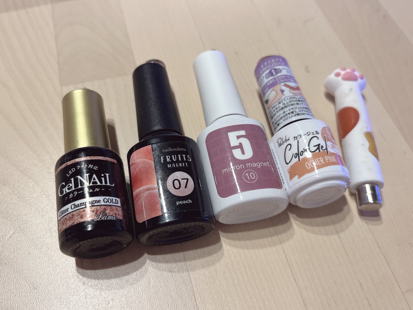 ジェルネイル(ライト対応)/セリア/ジェルネイルを使ったクチコミ(3枚目)