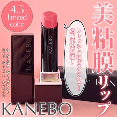 ルージュスターヴァイブラント/KANEBO/口紅を使ったクチコミ（1枚目）