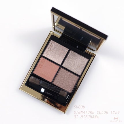 シグニチャー カラー アイズ/SUQQU/アイシャドウパレットを使ったクチコミ(1枚目)