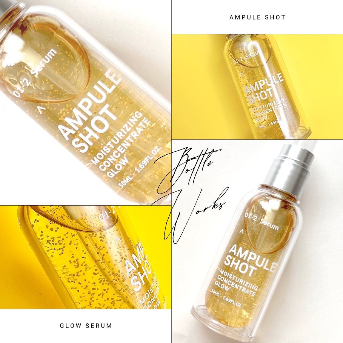 モイスチャーライジング コンセントレートグロウ セラム/AMPULE SHOT/美容液を使ったクチコミ(1枚目)