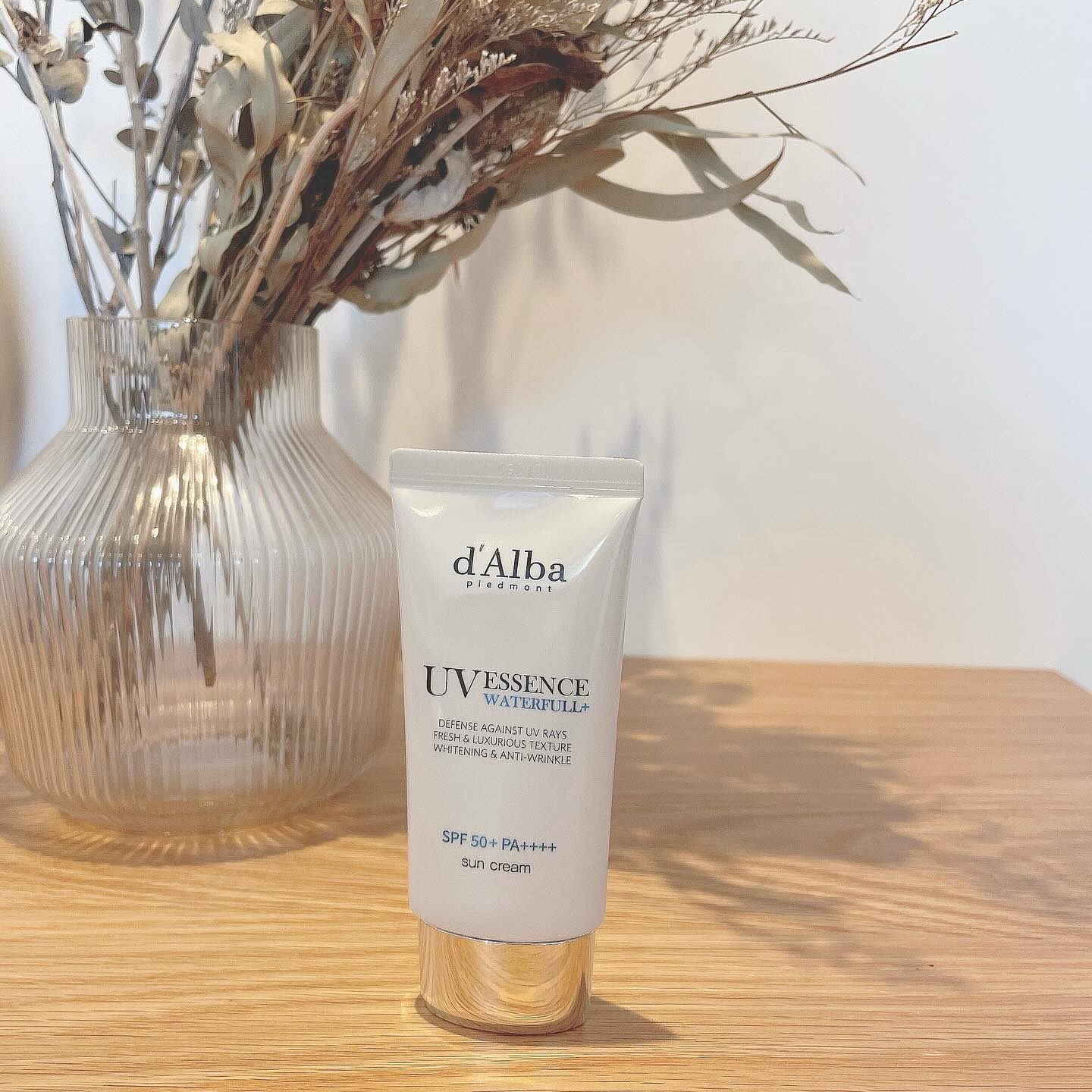 ダルバ ウォータフル エッセンス サンクリーム/ダルバ/日焼け止めクリームを使ったクチコミ（1枚目）