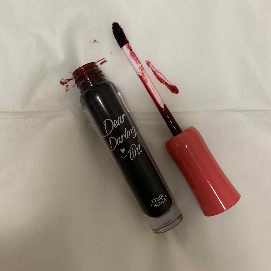 ディアダーリン ウォータージェルティント/ETUDE/リップティントを使ったクチコミ（2枚目）