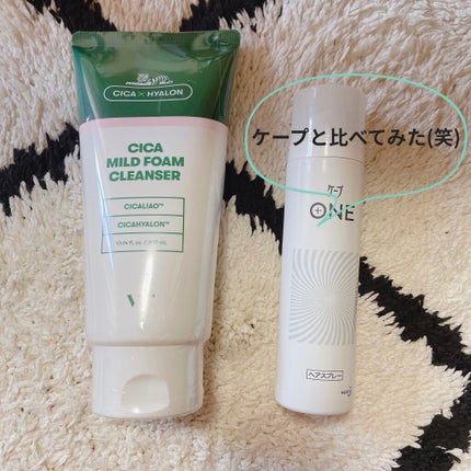 CICA マイルドフォームクレンザー/VT/洗顔フォームを使ったクチコミ(2枚目)