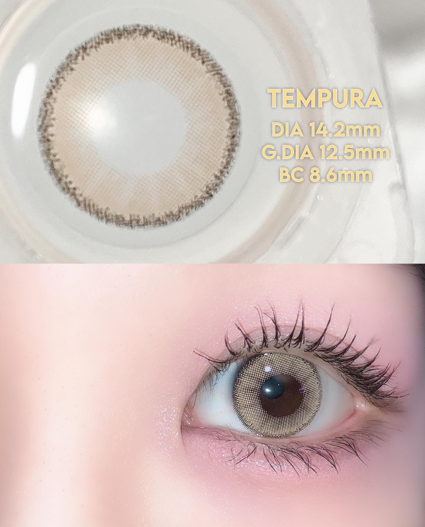 N’s COLLECTION 1day 天ぷら/N’s COLLECTION/ワンデー（１DAY）カラコンを使ったクチコミ（2枚目）