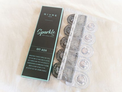 ジーヴル トーキョー スパークル/GIVRE TOKYO/カラーコンタクトレンズを使ったクチコミ(2枚目)