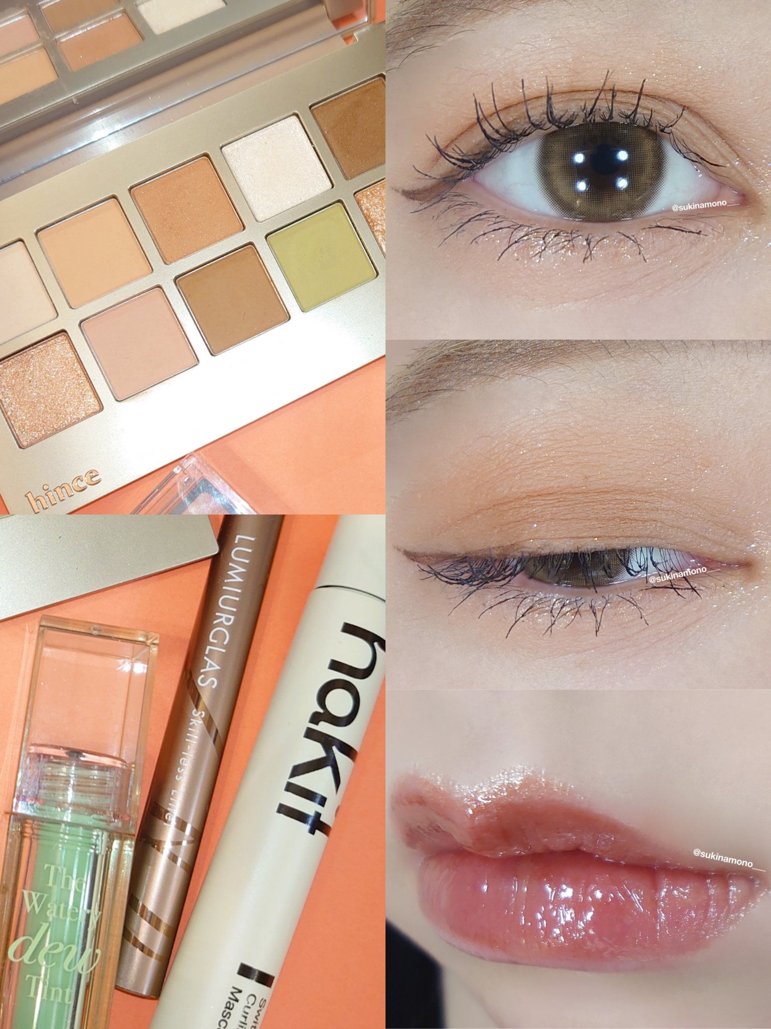 ニューデップスアイシャドウパレット/hince/アイシャドウパレットを使ったクチコミ（2枚目）
