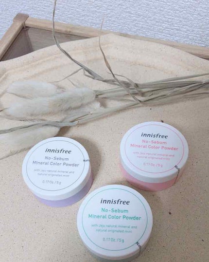 ノーセバム ミネラルカラーパウダー /innisfree/ルースパウダーを使ったクチコミ(1枚目)