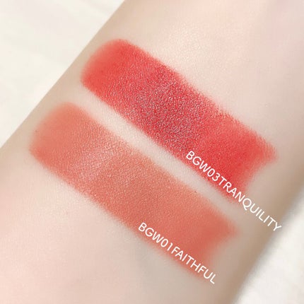 スマッジセミマットリップスティック/NAMING./口紅を使ったクチコミ(4枚目)