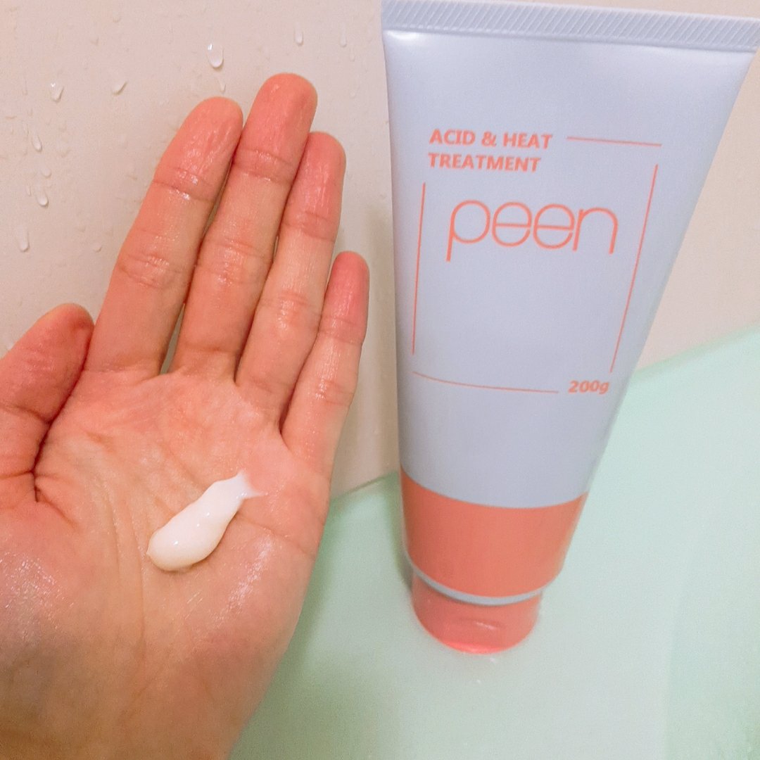 酸熱トリートメント/peen/ヘアマスク・ヘアパックを使ったクチコミ（2枚目）