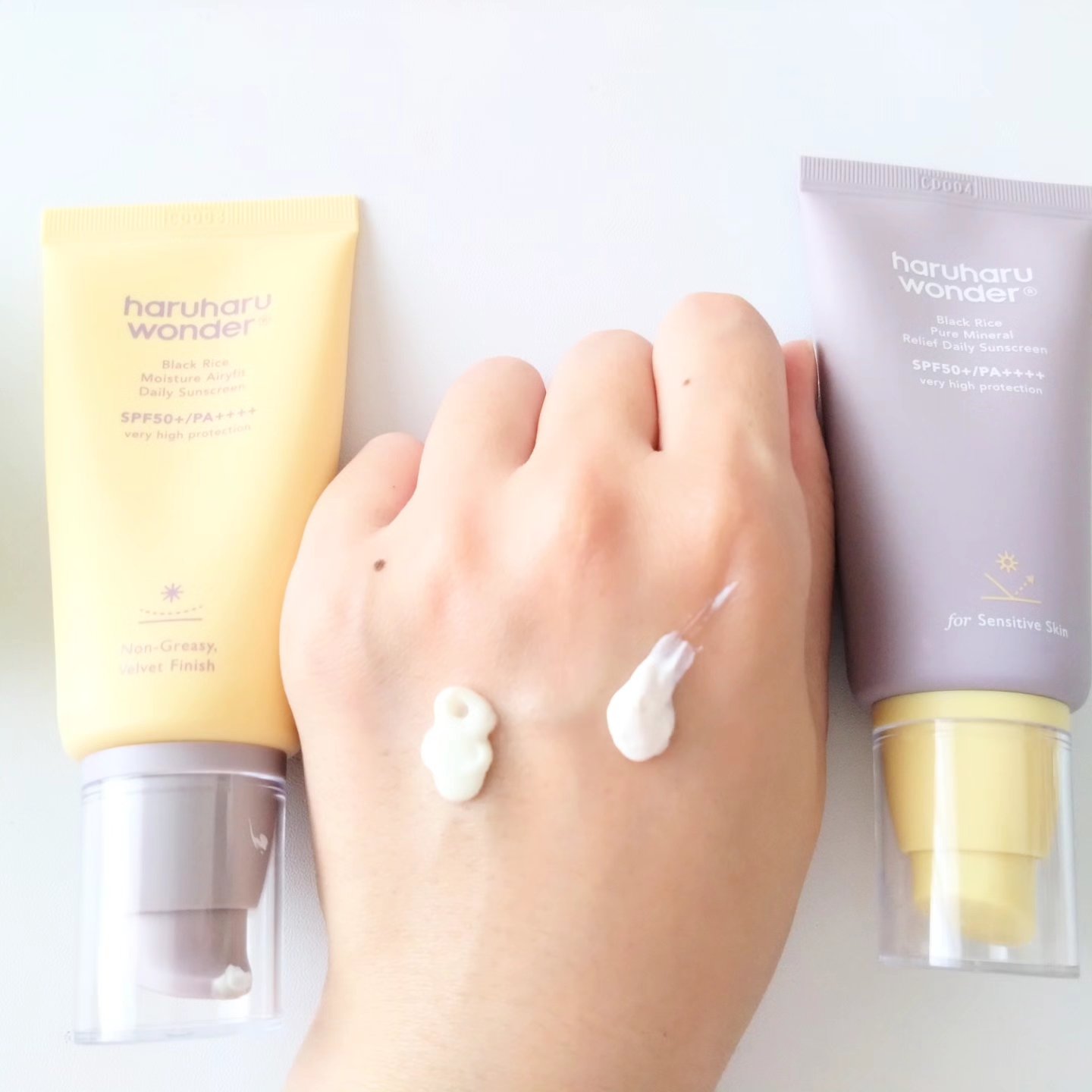 ブラックライス ピュア ミネラル リリーフ デイリー サンスクリーン/haruharu wonder/日焼け止めクリームを使ったクチコミ（2枚目）