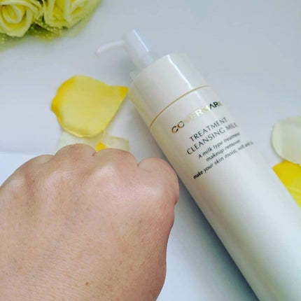 トリートメント クレンジング ミルク/COVERMARK/ミルククレンジングを使ったクチコミ(4枚目)