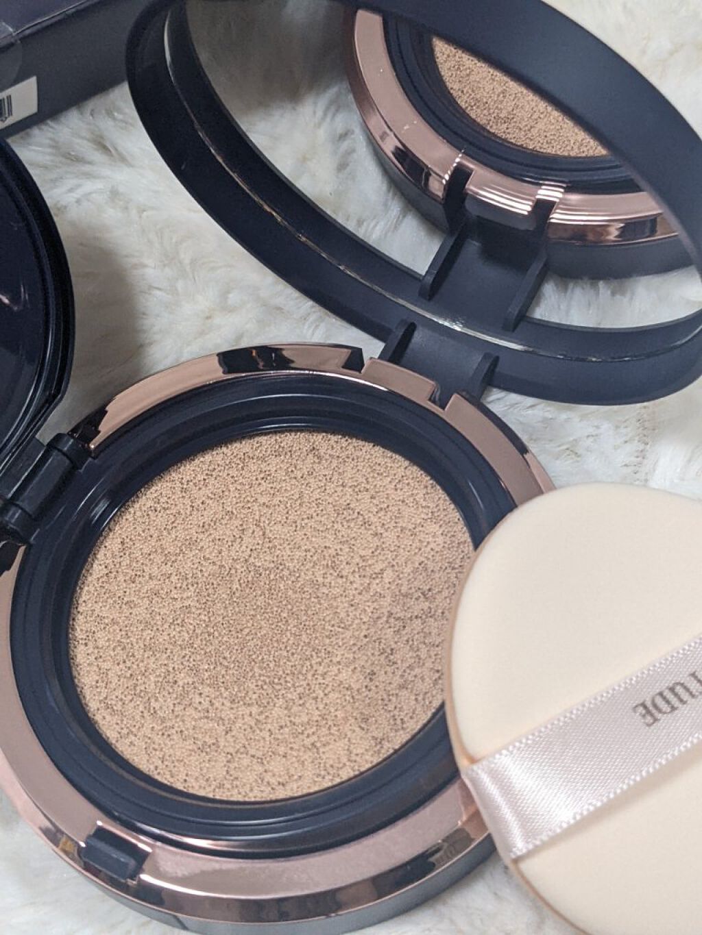 ダブルラスティング クッションマット/ETUDE/クッションファンデーションを使ったクチコミ（2枚目）