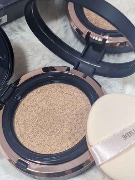 ダブルラスティング クッションマット/ETUDE/クッションファンデーションを使ったクチコミ(2枚目)