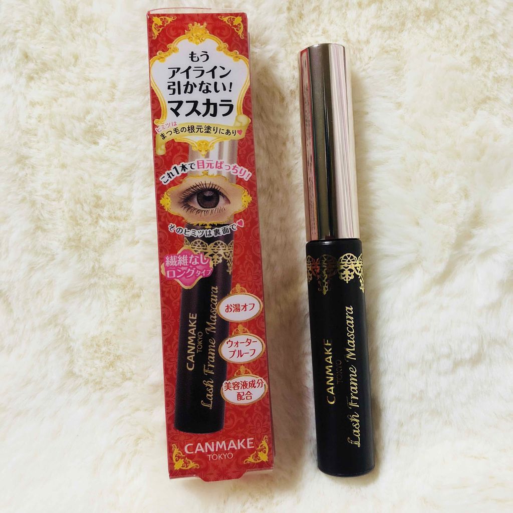 ラッシュフレームマスカラ/キャンメイク/マスカラを使ったクチコミ（1枚目）