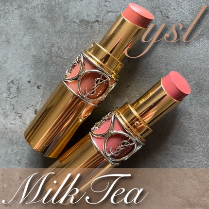 ルージュ ヴォリュプテ シャイン/YVES SAINT LAURENT BEAUTE/口紅を使ったクチコミ(1枚目)