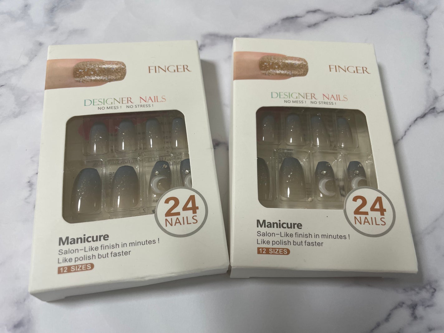 ネイルチップ/SHEIN/ネイルチップ・パーツを使ったクチコミ(1枚目)