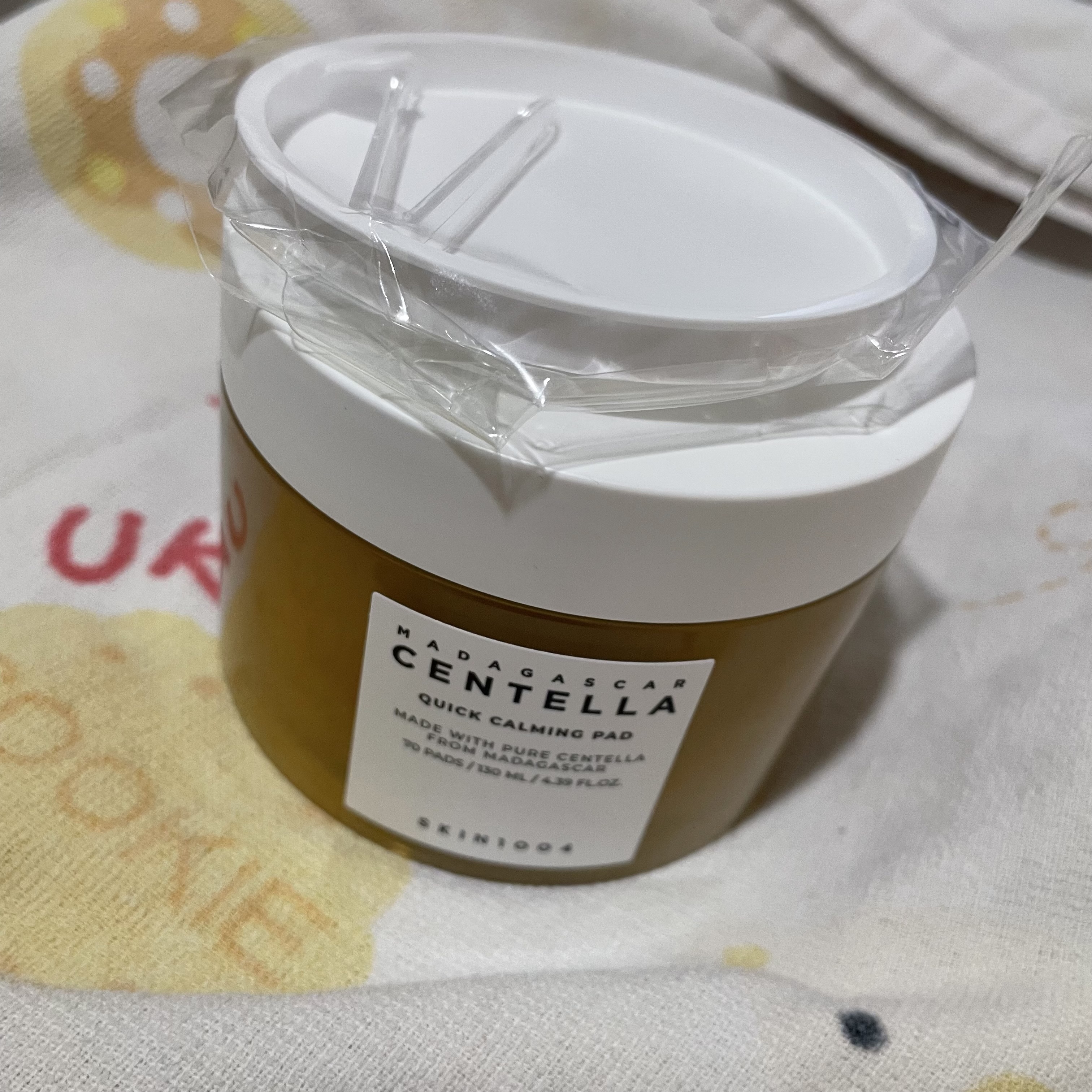 センテラ クイックカーミングパッド/SKIN1004/トナーパッドを使ったクチコミ（2枚目）