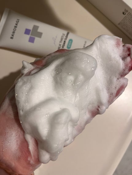 ミルクシスルリペアシカフォームクレンザー プラス/BANOBAGI/洗顔フォームを使ったクチコミ(4枚目)