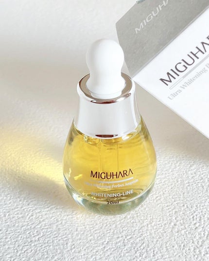 Ultra Whitening Perfect Ampoule/MIGUHARA/美容液を使ったクチコミ(2枚目)