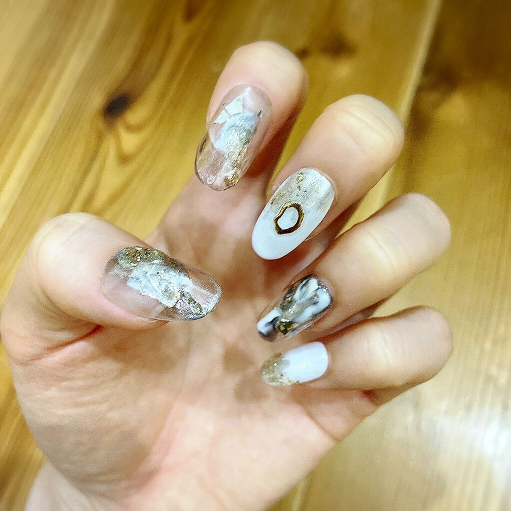 BRG ジェルネイル/DAISO/ジェルネイルを使ったクチコミ（3枚目）