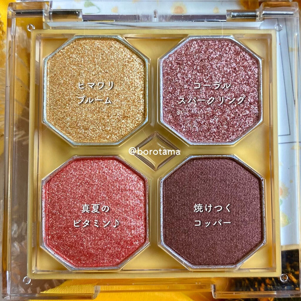 プレイカラーアイズ ミニオブジェ/ETUDE/アイシャドウパレットを使ったクチコミ(3枚目)