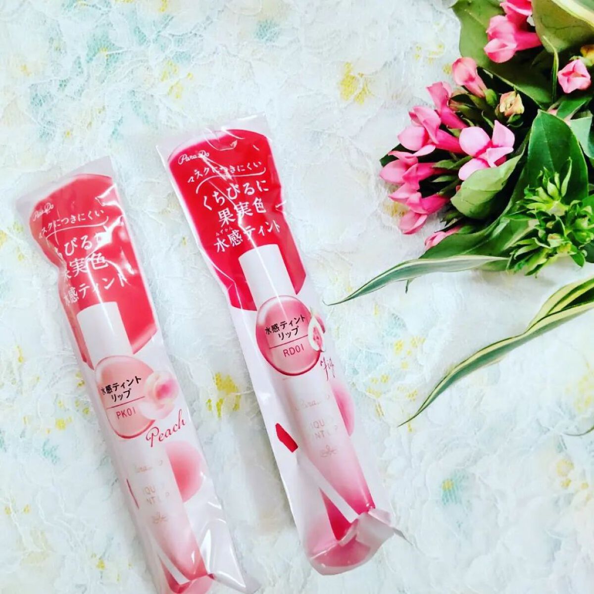 リキッドティントリップ/パラドゥ/リップティントを使ったクチコミ（1枚目）