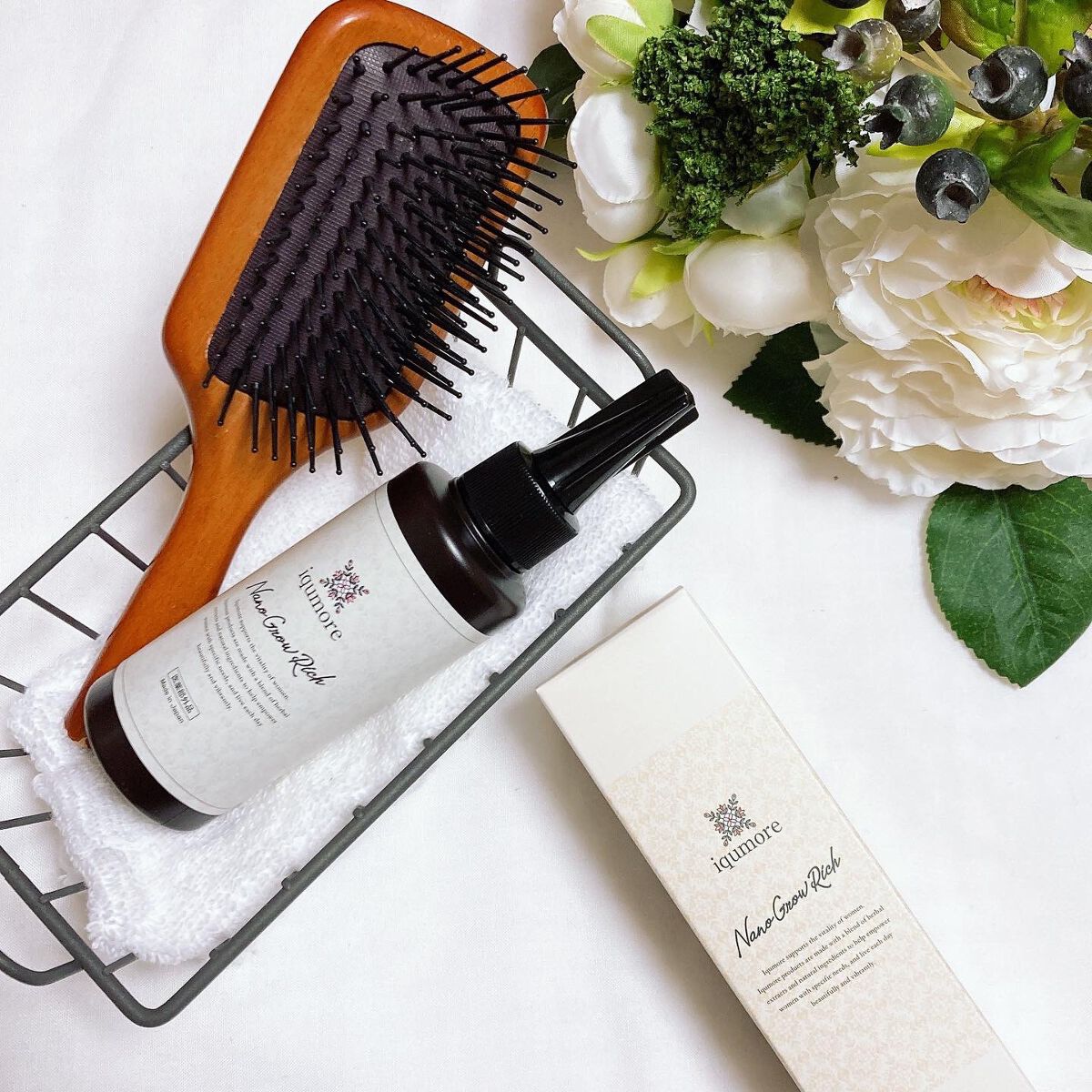 ナノグロウリッチ/iqumore/頭皮ローションを使ったクチコミ(2枚目)