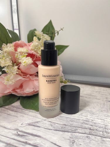 ベアプロ 24HR リキッド ファンデーション フェア 10 ニュートラル/bareMinerals/リキッドファンデーションを使ったクチコミ（3枚目）