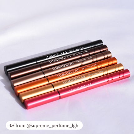 スキルレスライナー/LUMIURGLAS/リキッドアイライナーを使ったクチコミ(8枚目)