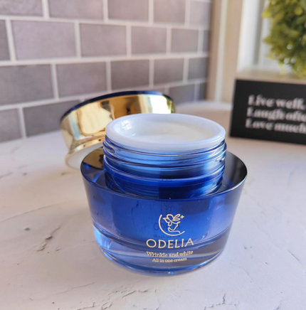 リンクル&ホワイト オールインワンクリーム/ODELIA/オールインワン化粧品を使ったクチコミ(1枚目)