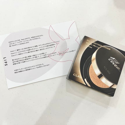キル カバー フィクサー クッション/CLIO/クッションファンデーションを使ったクチコミ(1枚目)