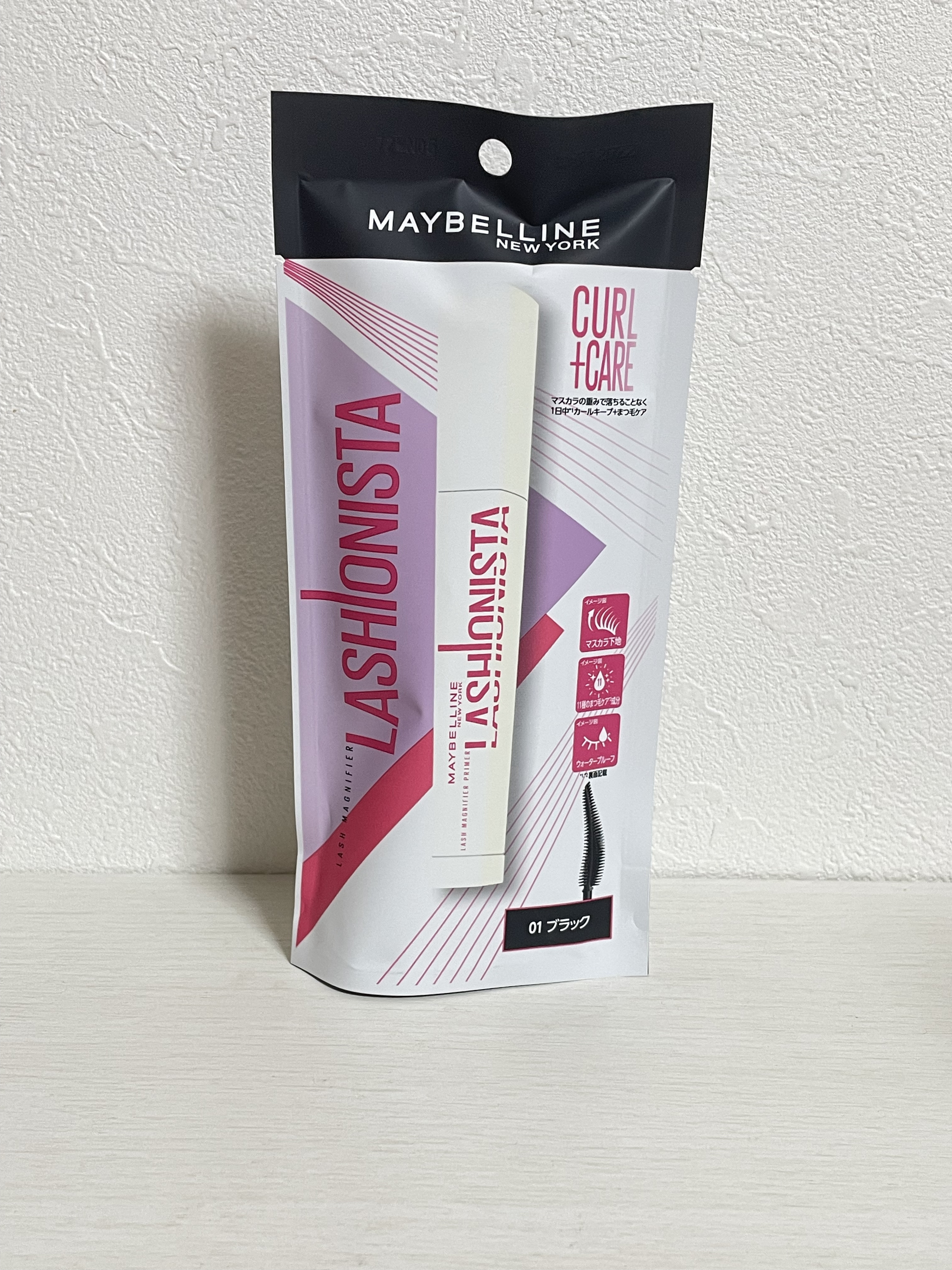 ラッシュニスタ　プライマー/MAYBELLINE NEW YORK/マスカラ下地を使ったクチコミ（1枚目）