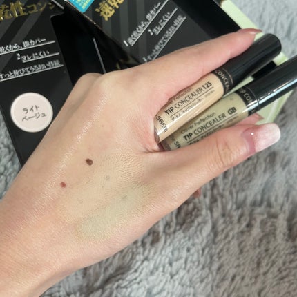 カバーパーフェクション チップコンシーラー/the SAEM/リキッドコンシーラーを使ったクチコミ(3枚目)