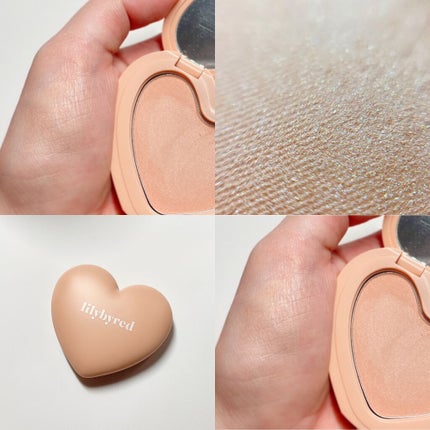 Luv Beam Cheek/lilybyred/パウダーチークを使ったクチコミ(2枚目)