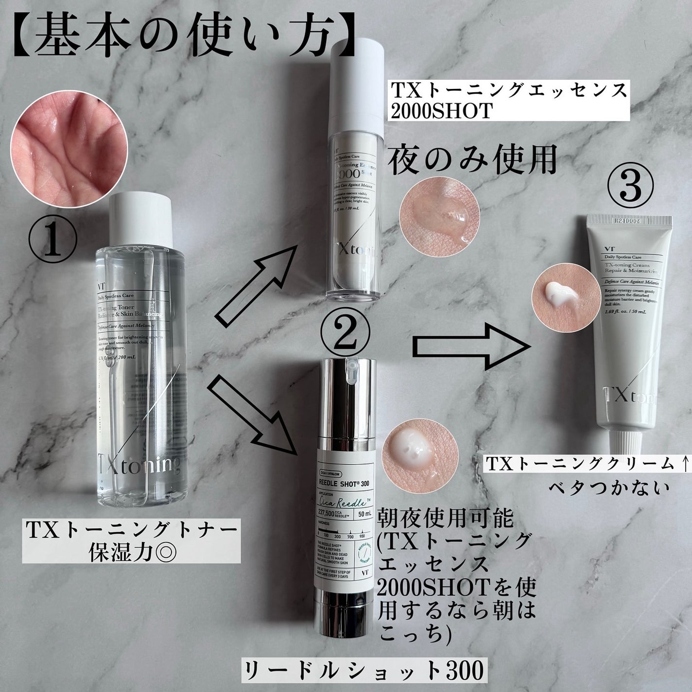 リードルショット300/VT/美容液を使ったクチコミ(3枚目)