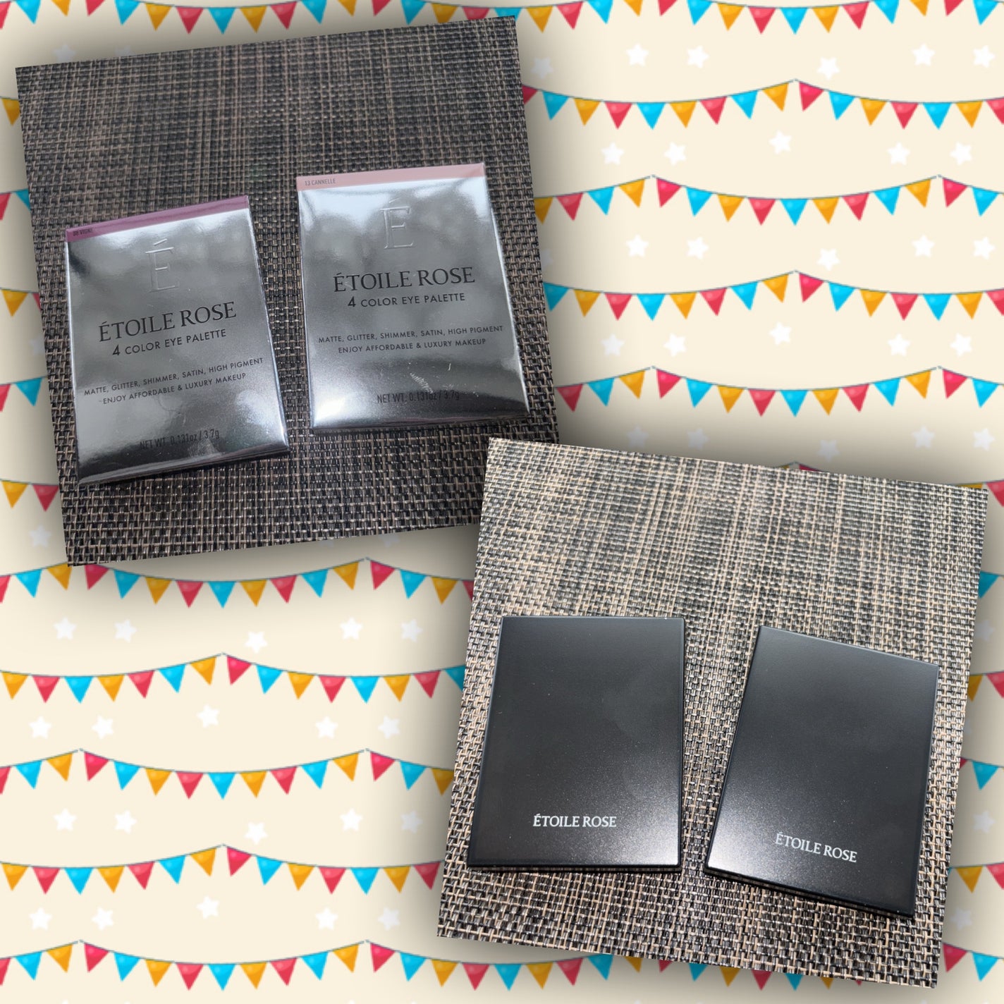 rree on LIPS 「⭐️エトワルローズ⭐️アイシャドウ💫パケはデパコスみたいなシッ..」(1枚目)