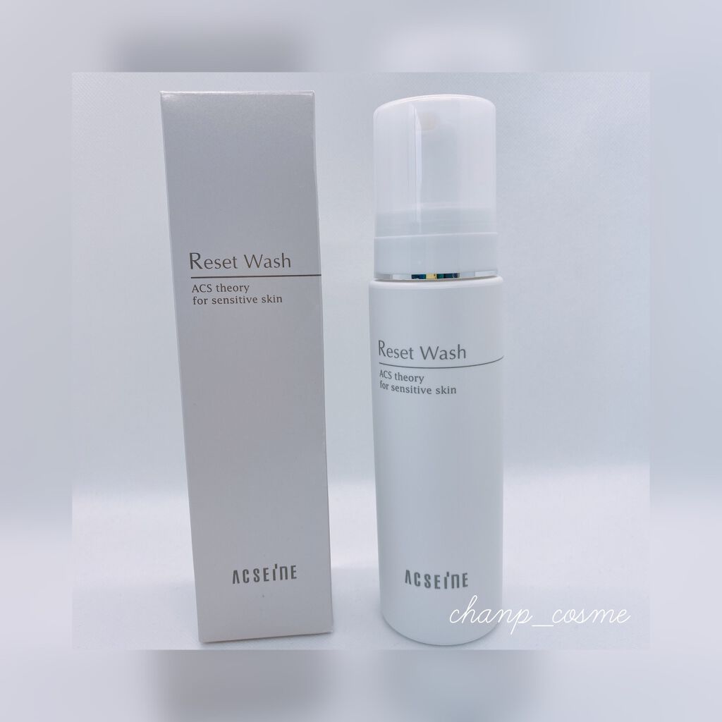 リセット ウォッシュ/ACSEINE/泡洗顔を使ったクチコミ(1枚目)