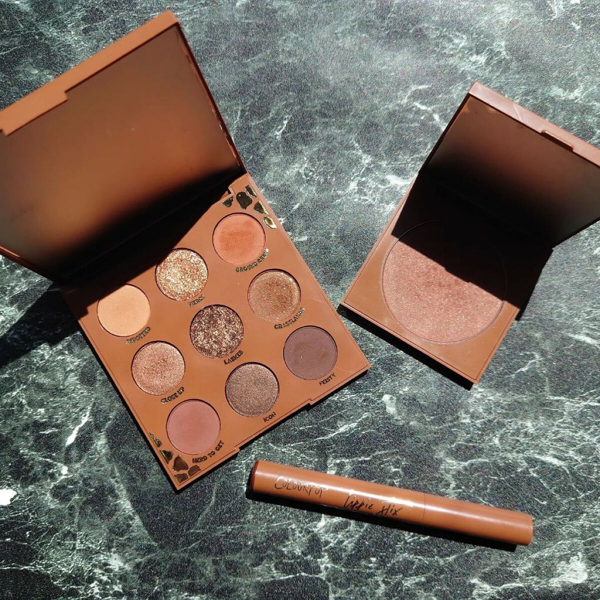 ワイルドチャイルド/ColourPop/アイシャドウパレットを使ったクチコミ（3枚目）