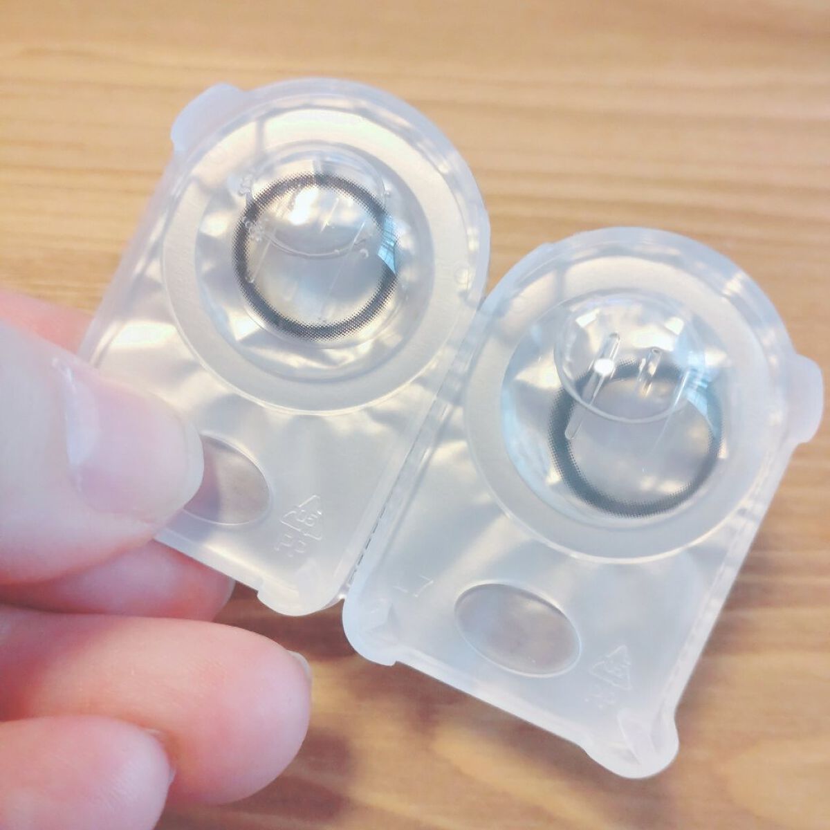 Honey kiss 1day ちゅるんリングベリー/HoneyKiss/ワンデー（１DAY）カラコンを使ったクチコミ（3枚目）