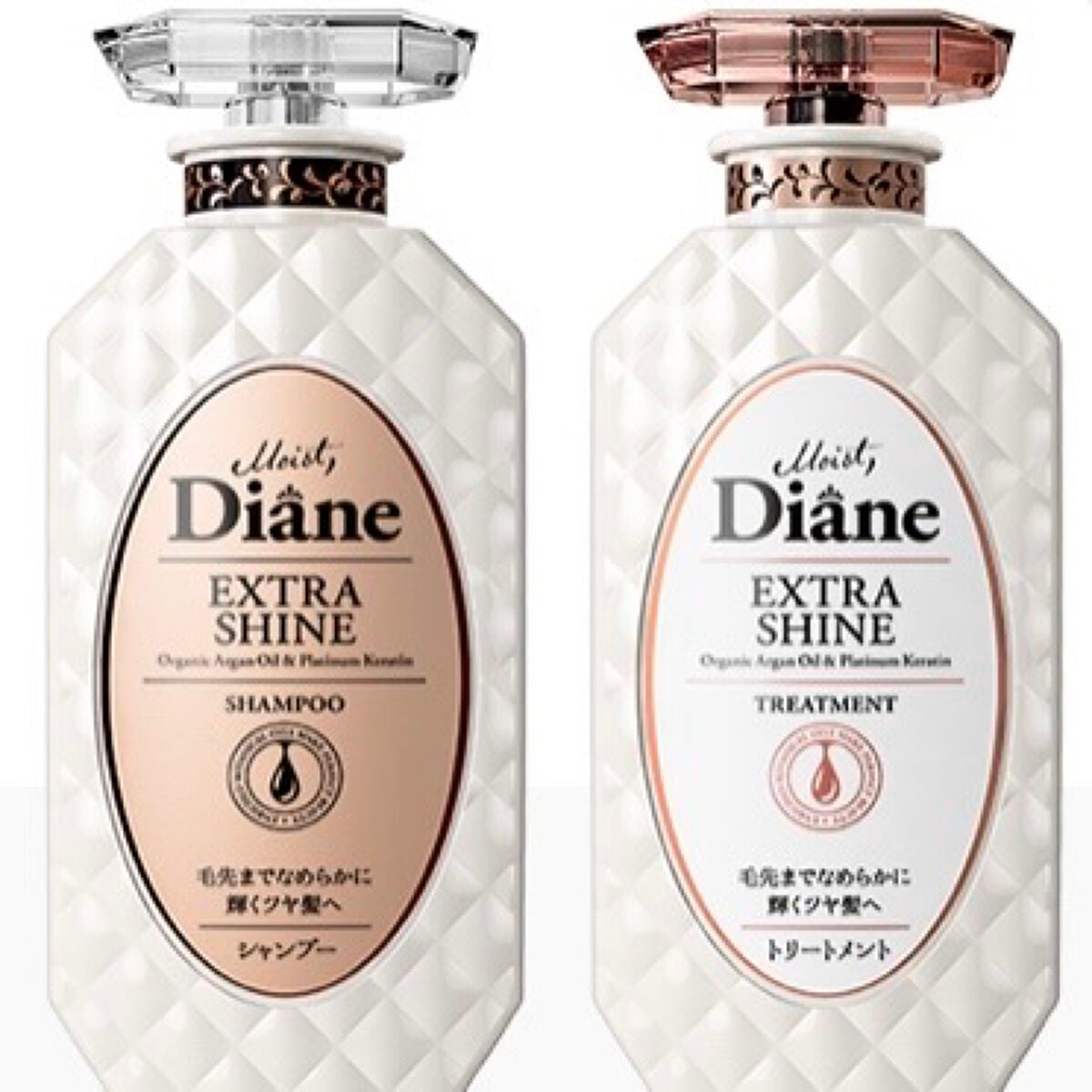 パーフェクトビューティ モイストダイアン エクストラシャイン シャンプー/トリートメント/ダイアン/市販シャンプーを使ったクチコミ(1枚目)