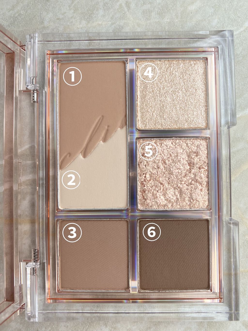 プロ アイパレット ミニ/CLIO/アイシャドウパレットを使ったクチコミ（2枚目）