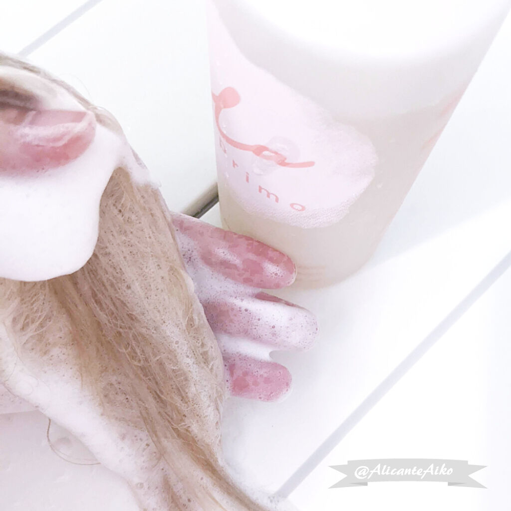 ララプリモ モイスチャーリペア シャンプー／トリートメント/ララプリモ /市販シャンプーを使ったクチコミ（3枚目）