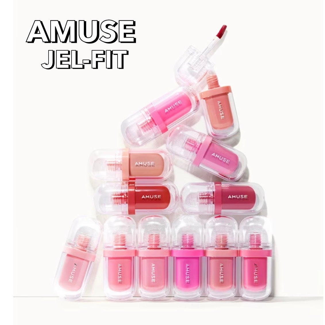 ジェルフィットティント/AMUSE/リップティントを使ったクチコミ(1枚目)