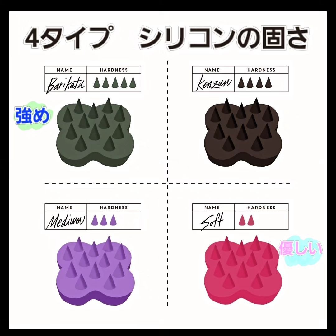 uka scalp brush kenzan/uka/スカルプブラシを使ったクチコミ（3枚目）