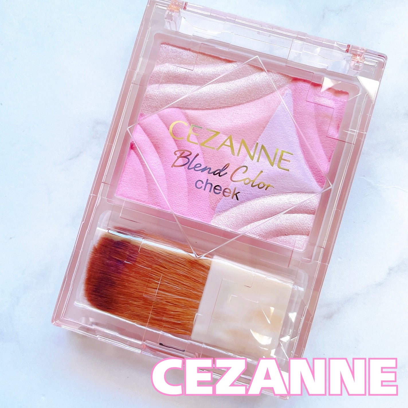 ブレンドカラーチーク/CEZANNE/チークを使ったクチコミ(1枚目)